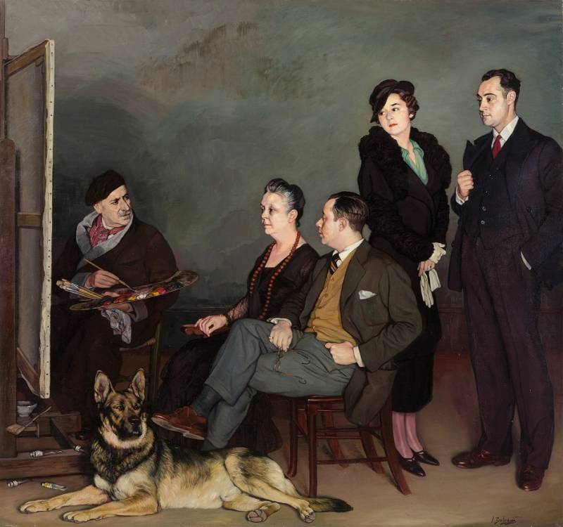 La familia. 1937. Zuloaga